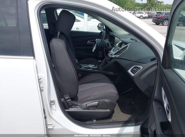 2GKALNEK3H6267675 2017 GMC TERRAIN Белый Вид салона спереди