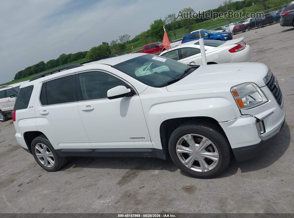 2GKALNEK3H6267675 2017 GMC TERRAIN Белый Вид задней части салона