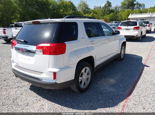 2GKALNEK3H6334288 2017 GMC TERRAIN Белый Задняя правая четверть