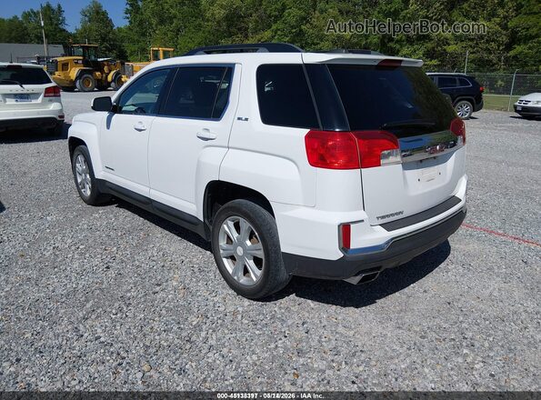2GKALNEK3H6334288 2017 GMC TERRAIN Белый Задняя левая четверть