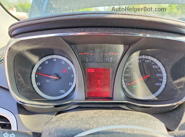 2GKALNEK3H6343105 2017 GMC TERRAIN Черный Вид щитка приборов