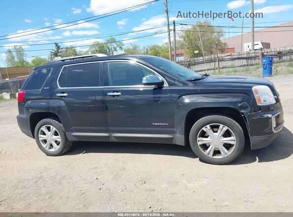 2GKALNEK5G6276960 2016 GMC TERRAIN Черный Вид задней части салона