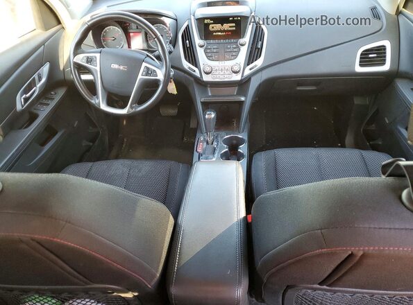 2GKALNEK5H6260369 2017 GMC TERRAIN Синий Вид панели приборов