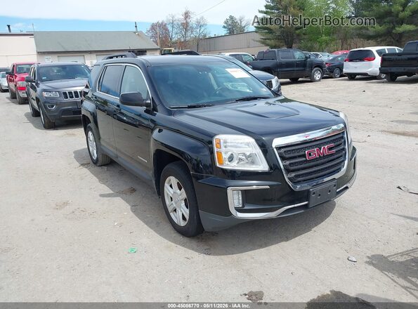 2GKALNEK9G6356911 2016 GMC TERRAIN Черный Передняя правая четверть