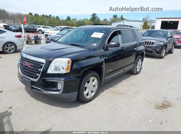 2GKALNEK9G6356911 2016 GMC TERRAIN Черный Передняя левая четверть