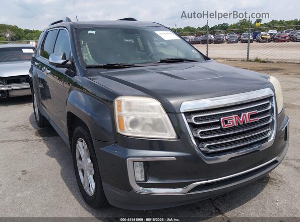 2GKALPEK2H6248286 2017 GMC TERRAIN Green Przód prawy