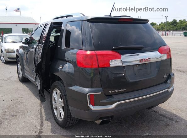 2GKALPEK2H6248286 2017 GMC TERRAIN Green Tył lewy