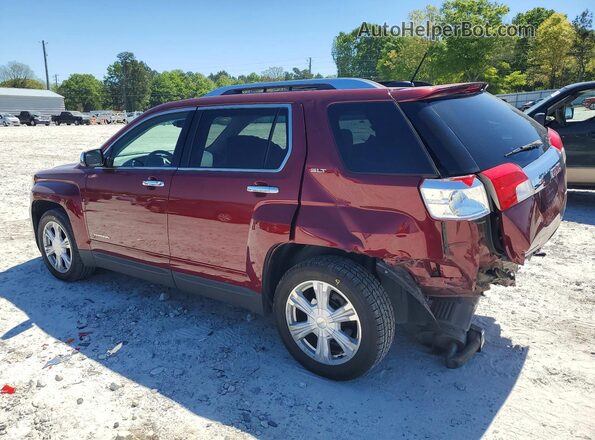 2GKALPEK4G6154540 2016 GMC TERRAIN Красный Задняя левая четверть