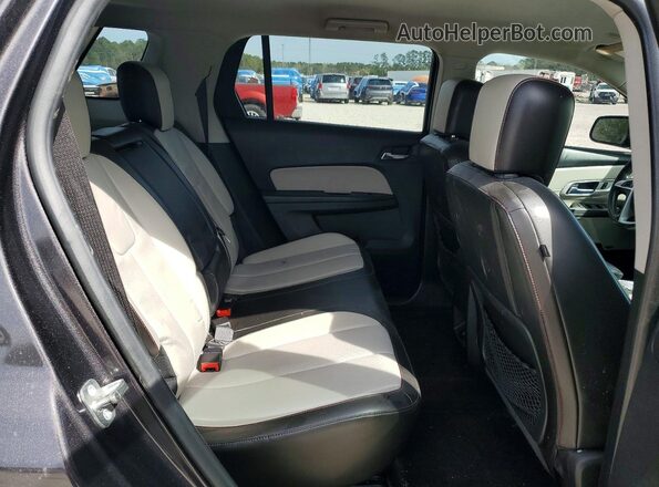 2GKALPEK6G6256583 2016 GMC TERRAIN Gray Вид задньої частини салону
