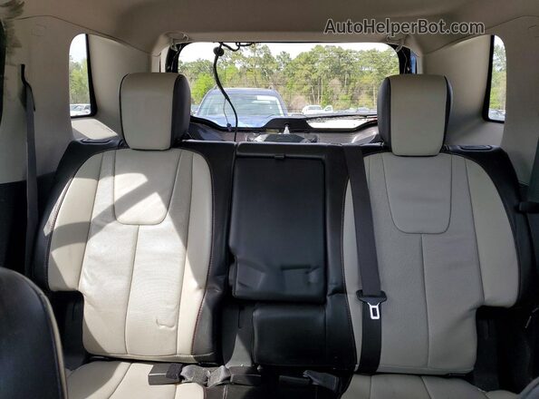 2GKALPEK6G6256583 2016 GMC TERRAIN Gray Вид задніх сидінь