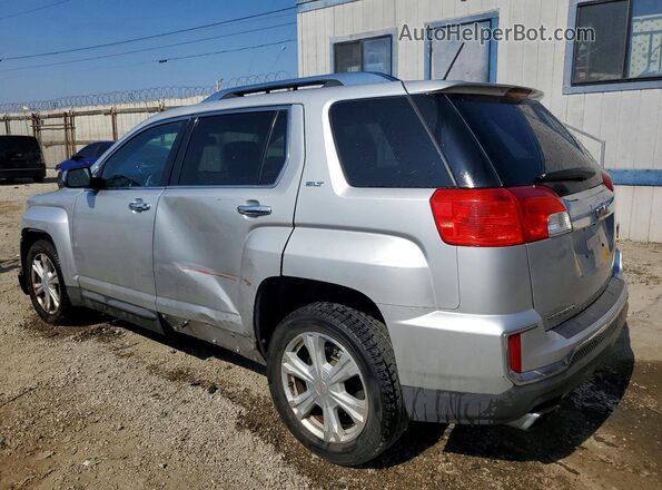 2GKALPEK7H6312502 2017 GMC TERRAIN Серебряный Задняя левая четверть