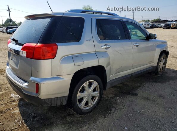 2GKALPEK7H6312502 2017 GMC TERRAIN Серебряный Задняя правая четверть