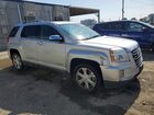 2017 Gmc Terrain Slt Серебряный vin: 2GKALPEK7H6312502