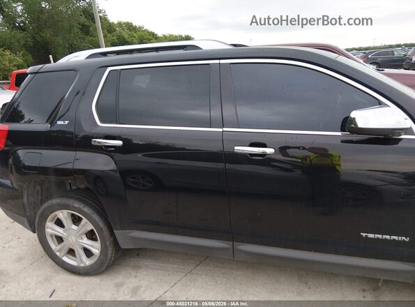 2GKALPEKXG6221058 2016 GMC TERRAIN Black Widok wnętrza z tyłu