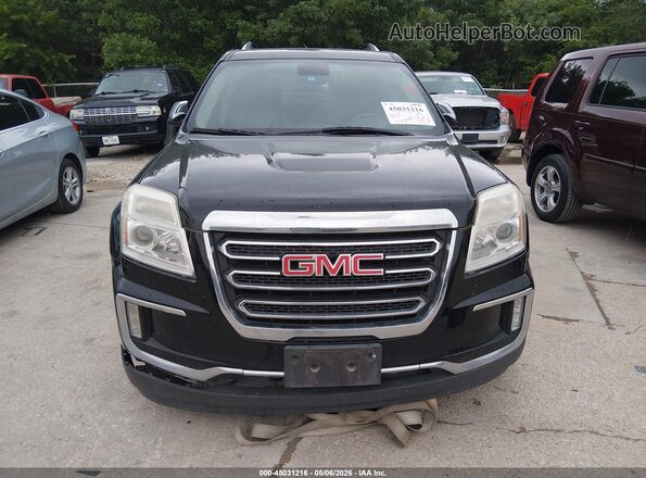 2GKALPEKXG6221058 2016 GMC TERRAIN Black Widok zestawu wskaźników