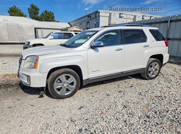 2GKALPEKXH6186474 2017 GMC TERRAIN White Przód lewy