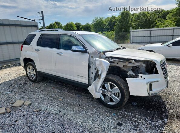 2GKALPEKXH6186474 2017 GMC TERRAIN White Przód prawy