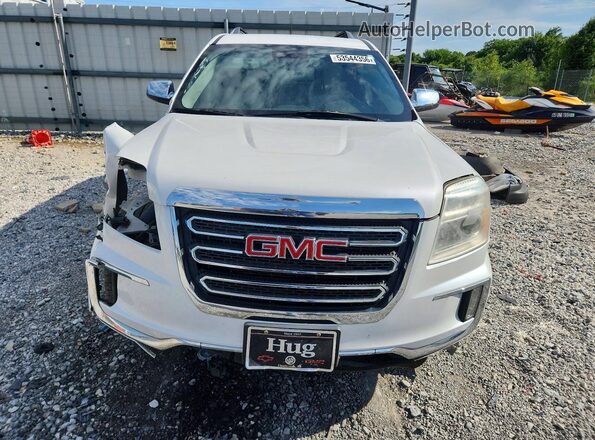 2GKALPEKXH6186474 2017 GMC TERRAIN White Widok z przodu