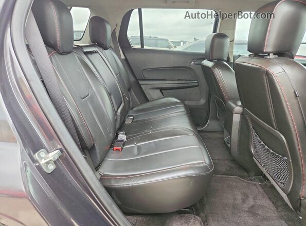 2GKFLPE39G6284568 2016 GMC TERRAIN Gray Vista de los asientos traseros