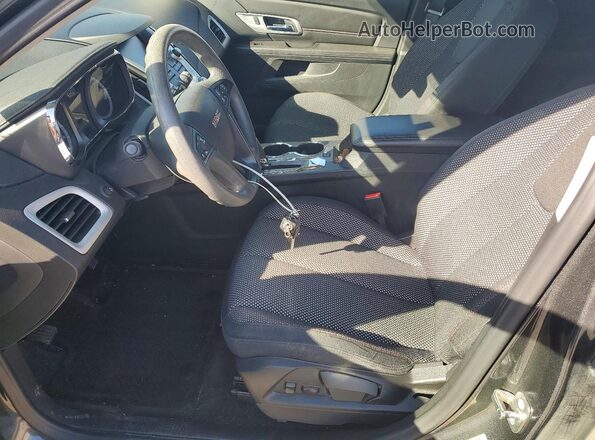 2GKFLSEK4H6316077 2017 GMC TERRAIN Серый Вид салона спереди