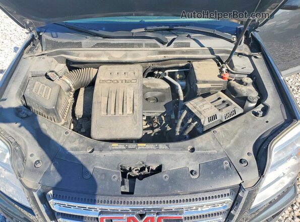 2GKFLSEK4H6316077 2017 GMC TERRAIN Серый Вид задней части салона