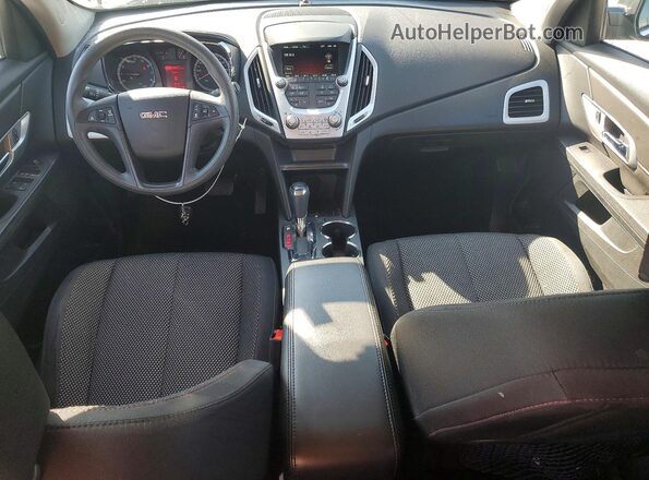 2GKFLSEK4H6316077 2017 GMC TERRAIN Серый Вид панели приборов