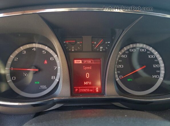 2GKFLSEK4H6316077 2017 GMC TERRAIN Серый Вид щитка приборов