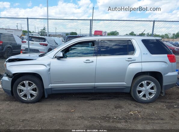 2GKFLSEK7H6199515 2017 GMC TERRAIN Серебряный Панорамный вид салона 360°