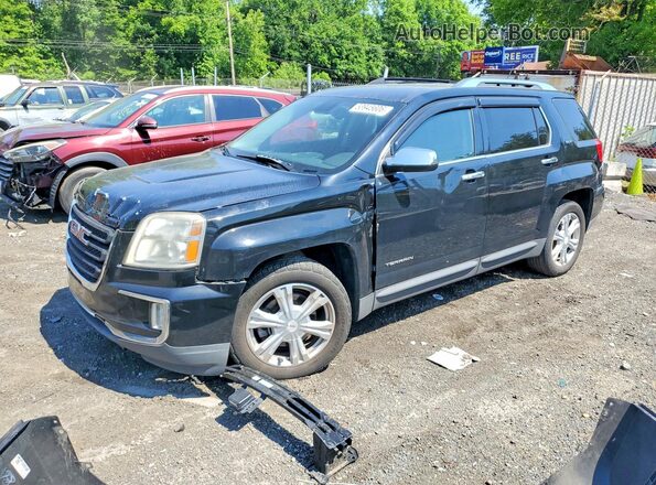 2GKFLUE30G6172210 2016 GMC TERRAIN Черный Передняя левая четверть