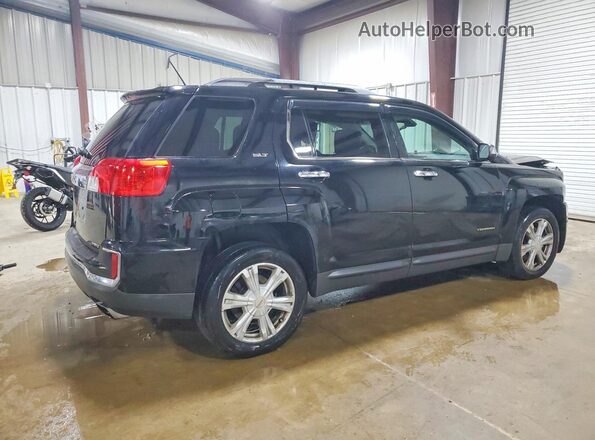 2GKFLUE33G6234618 2016 GMC TERRAIN Черный Задняя правая четверть
