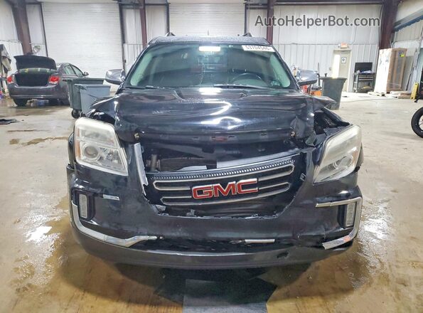 2GKFLUE33G6234618 2016 GMC TERRAIN Черный Вид спереди