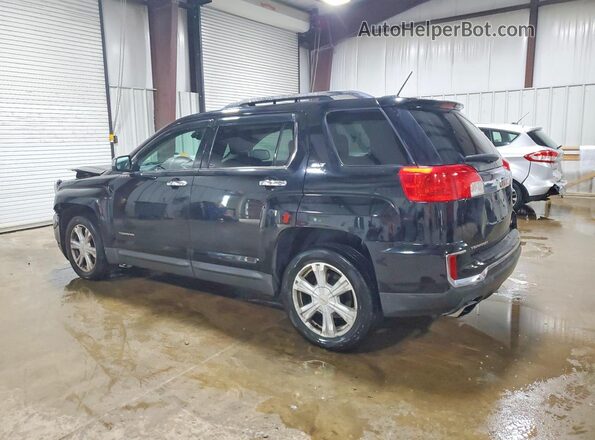 2GKFLUE33G6234618 2016 GMC TERRAIN Черный Задняя левая четверть