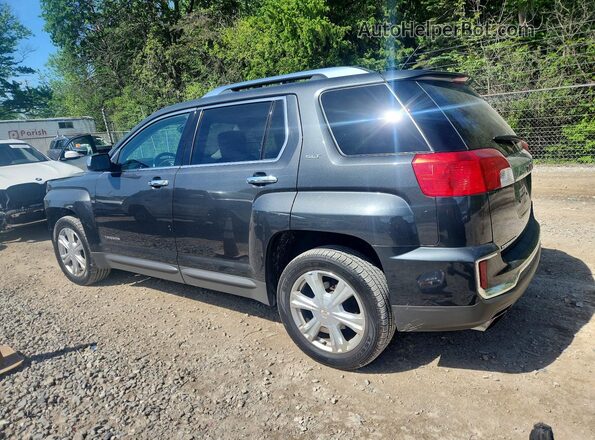 2GKFLUEK0H6312362 2017 GMC TERRAIN Черный Задняя левая четверть