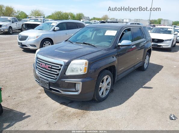 2GKFLUEK4G6177692 2016 GMC TERRAIN Серый Передняя левая четверть
