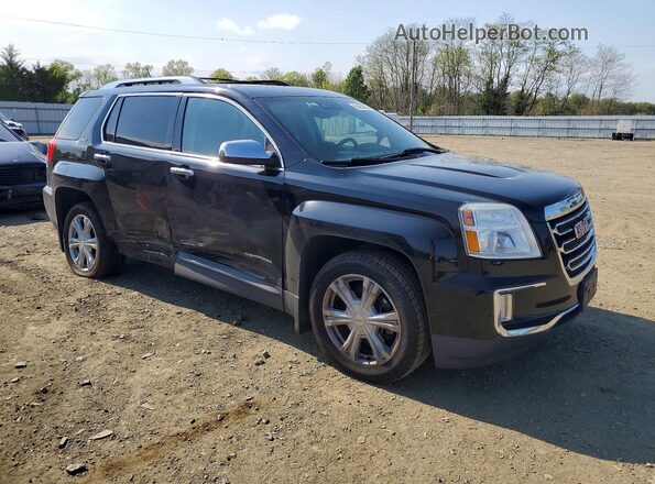 2GKFLUEK6H6335659 2017 GMC TERRAIN Черный Передняя правая четверть