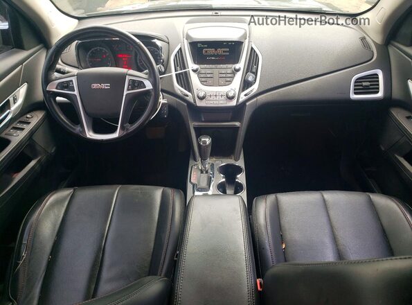 2GKFLUEK7H6332608 2017 GMC TERRAIN Black Widok deski rozdzielczej