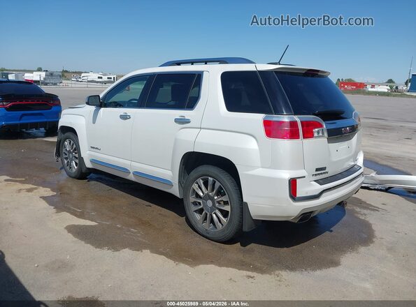 2GKFLVE35G6146501 2016 GMC TERRAIN Белый Задняя левая четверть