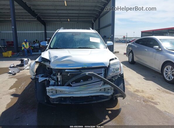 2GKFLVE35G6146501 2016 GMC TERRAIN Белый Вид задней части салона