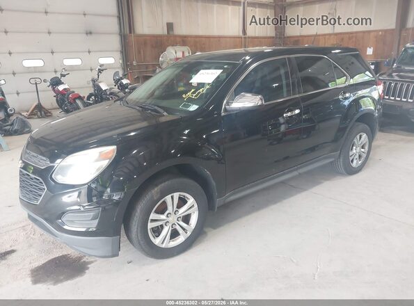 2GNALBEK0G1157230 2016 CHEVROLET EQUINOX Черный Передняя левая четверть