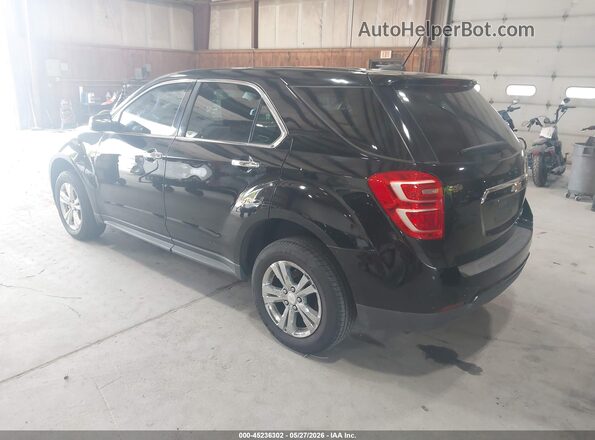 2GNALBEK0G1157230 2016 CHEVROLET EQUINOX Черный Задняя левая четверть