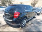 2017 Chevrolet Equinox Ls Черный vin: 2GNALBEK0H1561792
