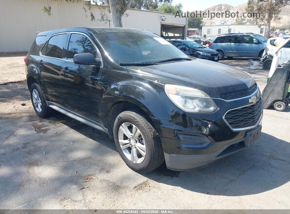 2GNALBEK0H1561792 2017 CHEVROLET EQUINOX Черный Передняя правая четверть