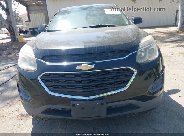 2GNALBEK0H1561792 2017 CHEVROLET EQUINOX Черный Вид щитка приборов