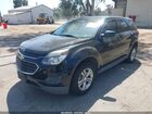 2017 Chevrolet Equinox Ls Черный vin: 2GNALBEK0H1561792