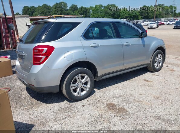 2GNALBEK2G1158606 2016 CHEVROLET EQUINOX Серебряный Задняя правая четверть
