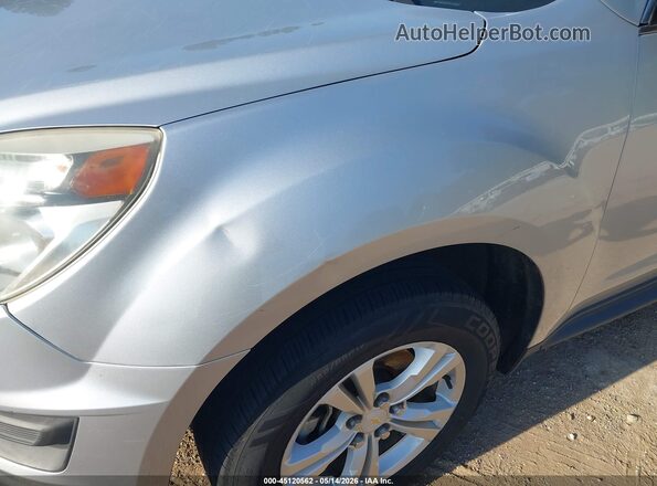 2GNALBEK2G1158606 2016 CHEVROLET EQUINOX Серебряный Вид спереди