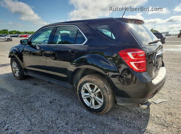 2GNALBEK2G1187264 2016 CHEVROLET EQUINOX Черный Задняя левая четверть