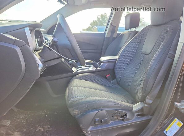 2GNALBEK2G1187264 2016 CHEVROLET EQUINOX Черный Вид салона спереди