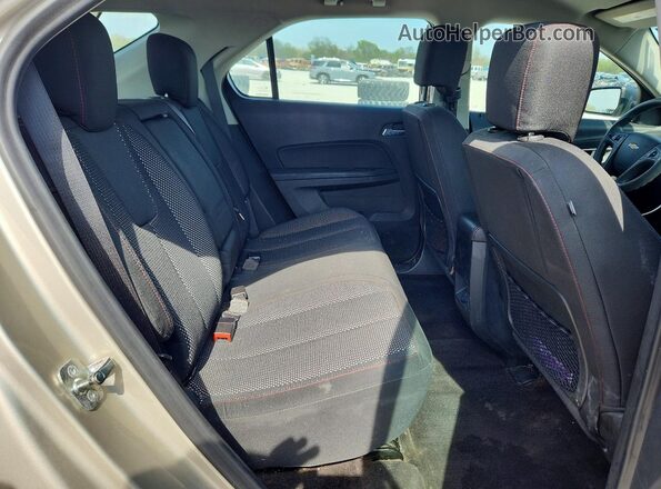 2GNALBEK3G1167055 2016 CHEVROLET EQUINOX Золотой Вид задних сидений