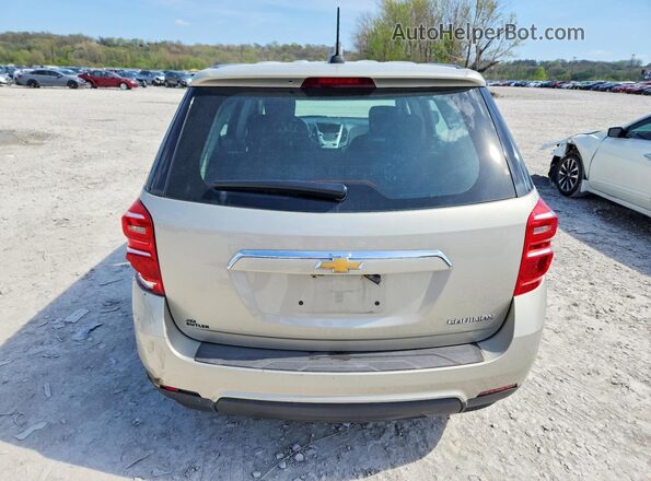 2GNALBEK3G1167055 2016 CHEVROLET EQUINOX Золотой Вид сзади